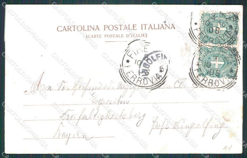 Firenze Città Cattedrale Modiano MACCHIE cartolina WX1010 – retro