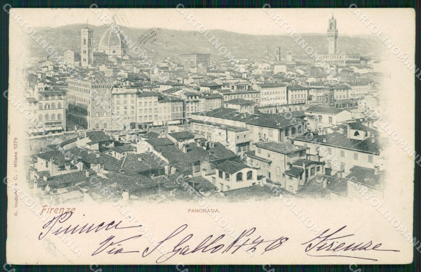 Firenze Città Modiano cartolina WX1015 – fronte