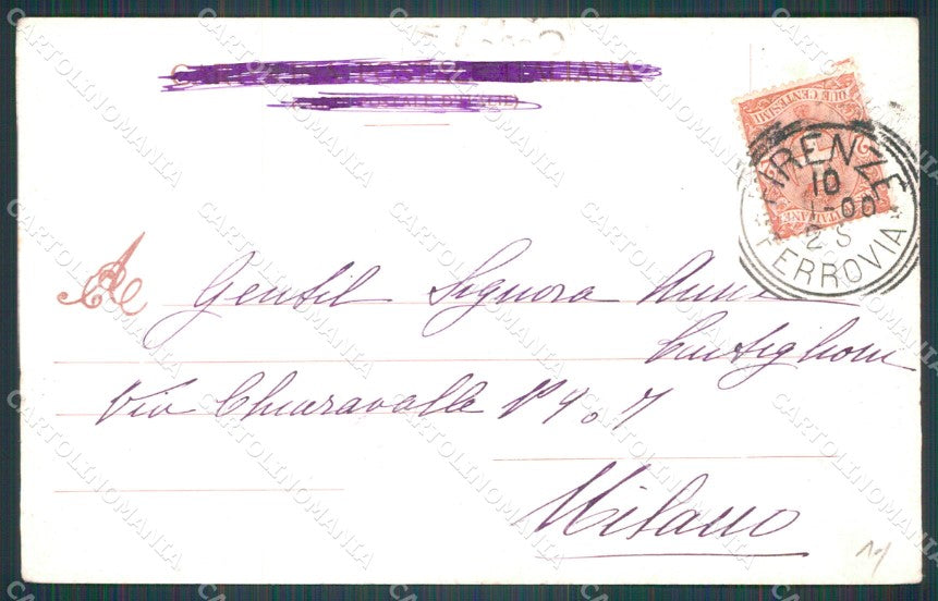 Firenze Città Modiano cartolina WX1015 – retro