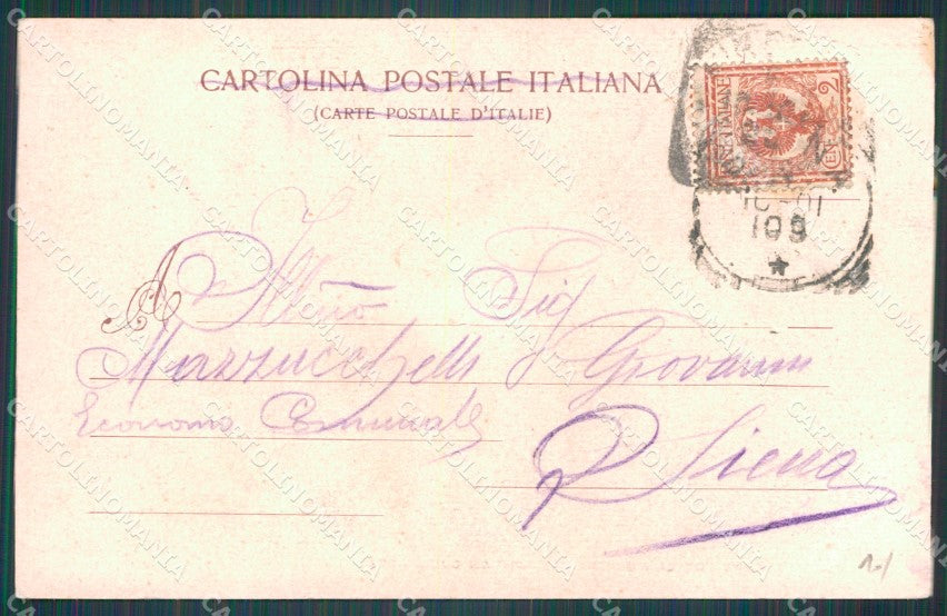 Firenze Città Piazza della Signoria Modiano cartolina WX1018 – retro