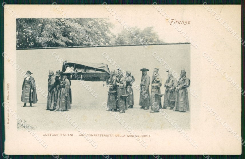 Firenze Città Arciconfraternita della Misericordia Modiano cartolina WX1019 – fronte