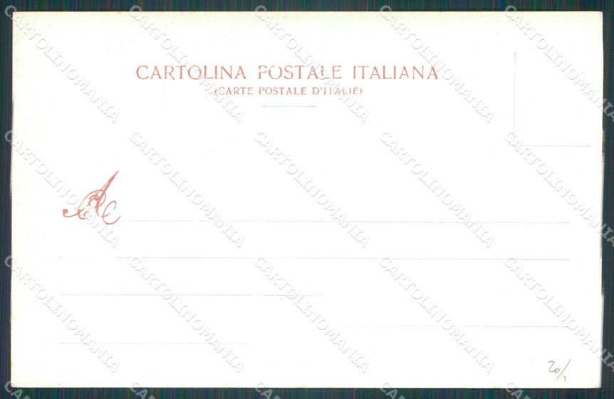 Firenze Città Arciconfraternita della Misericordia Modiano cartolina WX1019 – retro