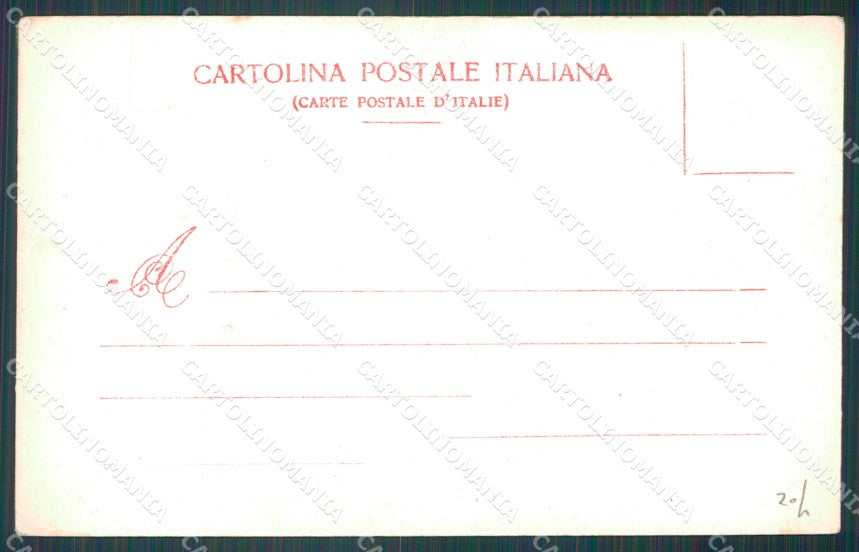 Firenze Città Palazzo Pretorio Costumi cartolina WX1025 – retro
