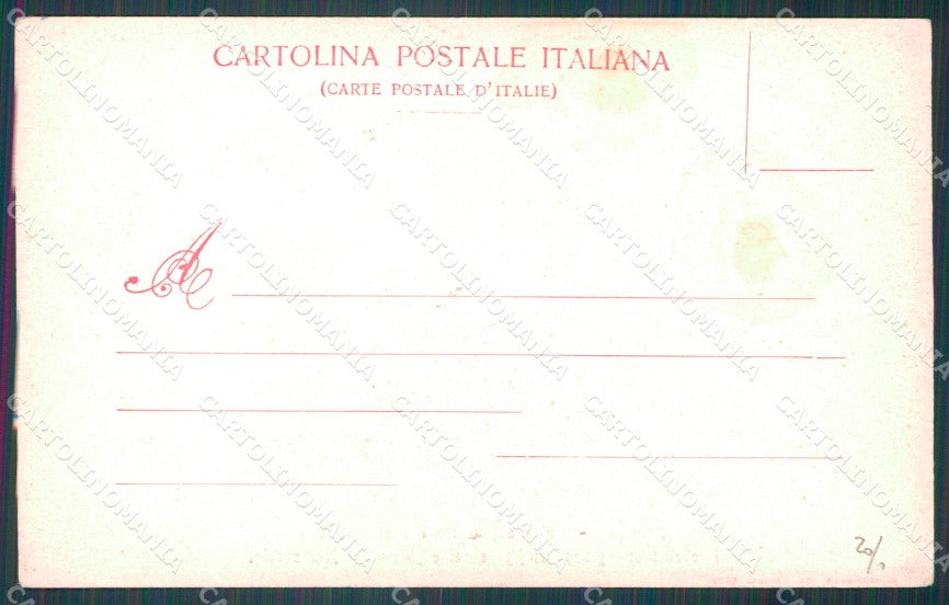 Firenze Città Palazzo Pretorio Costumi cartolina WX1026 – retro