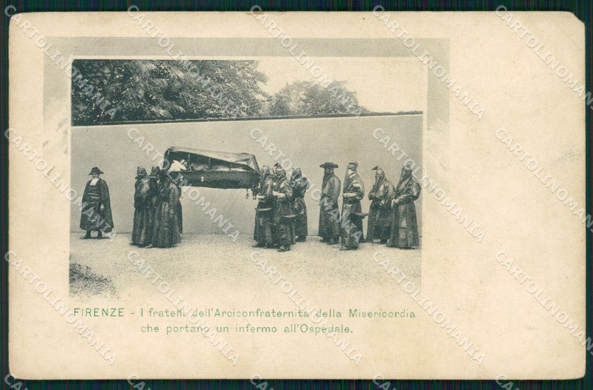 Firenze Città Arciconfraternita Misericordia ANGOLINO STRAPPATO cartolina WX1036 – fronte