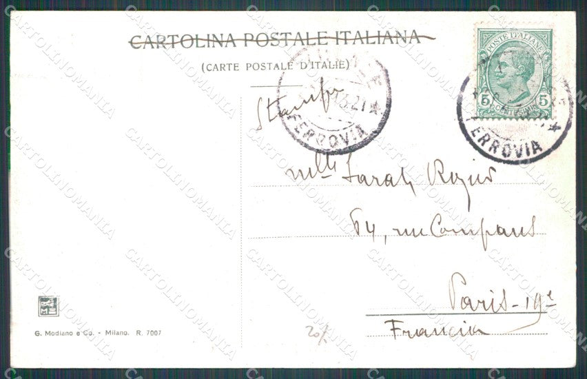 Firenze Città Arciconfraternita della Misericordia cartolina WX1039 – retro