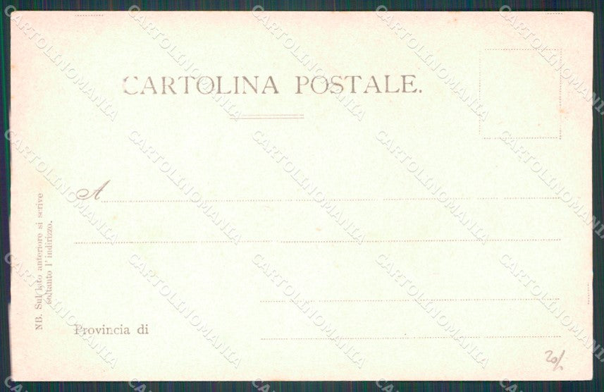 Firenze Città Arciconfraternita della Misericordia cartolina WX1045 – retro