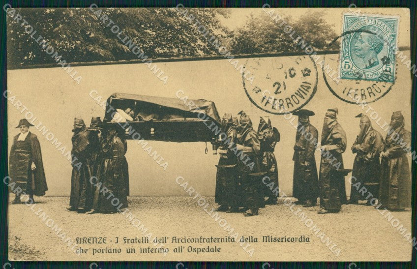 Firenze Città Arciconfraternita della Misericordia cartolina WX1046 – fronte