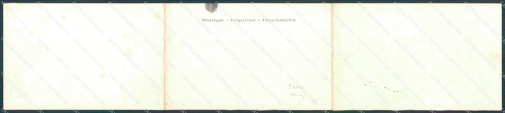Firenze Città Tripla cartolina WX1061 – retro