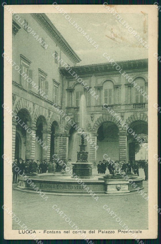 Lucca Città Palazzo della Provincia MACCHIA cartolina WX1078 – fronte