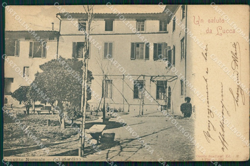 Lucca Città Convitto cartolina WX1080 – fronte