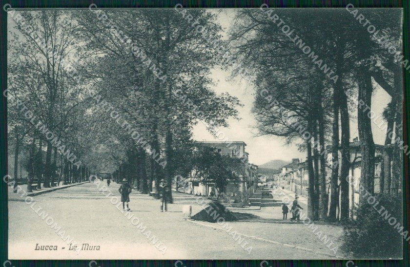 Lucca Città Le Mura cartolina WX1085 – fronte