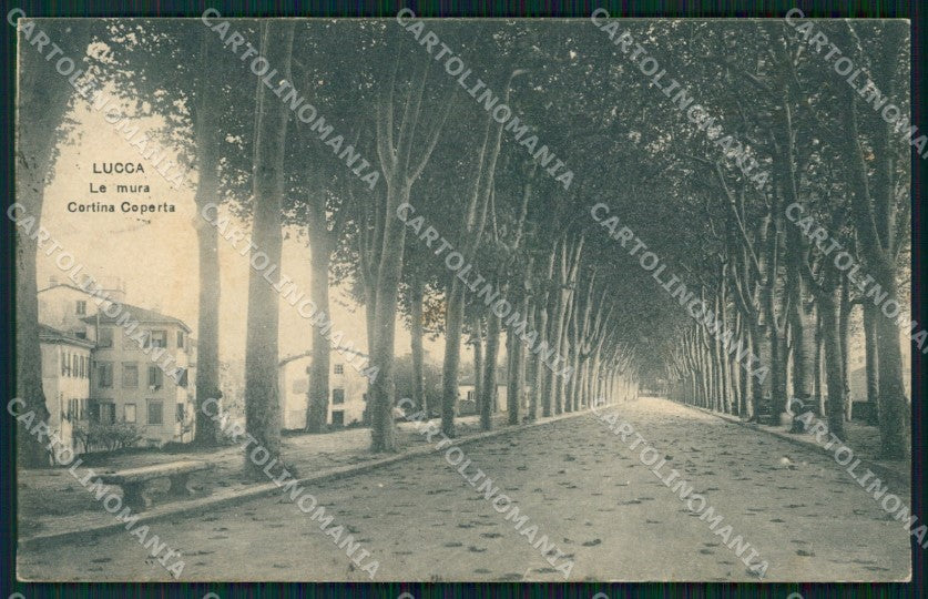Lucca Città Le Mura cartolina WX1091 – fronte