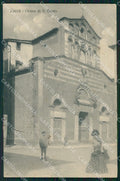 Lucca Città Chiesa San Giusto PIEGHINA cartolina WX1094 – fronte
