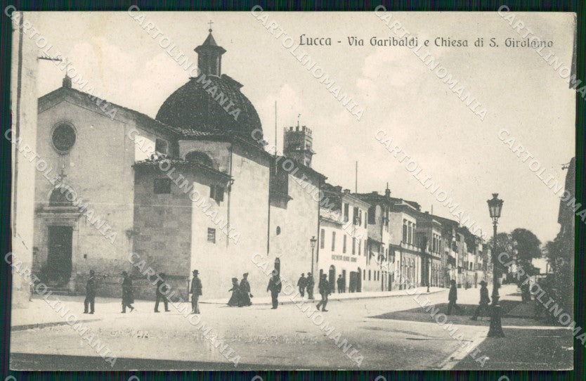 Lucca Città Chiesa San Girolamo STRAPPINO cartolina WX1112 – fronte