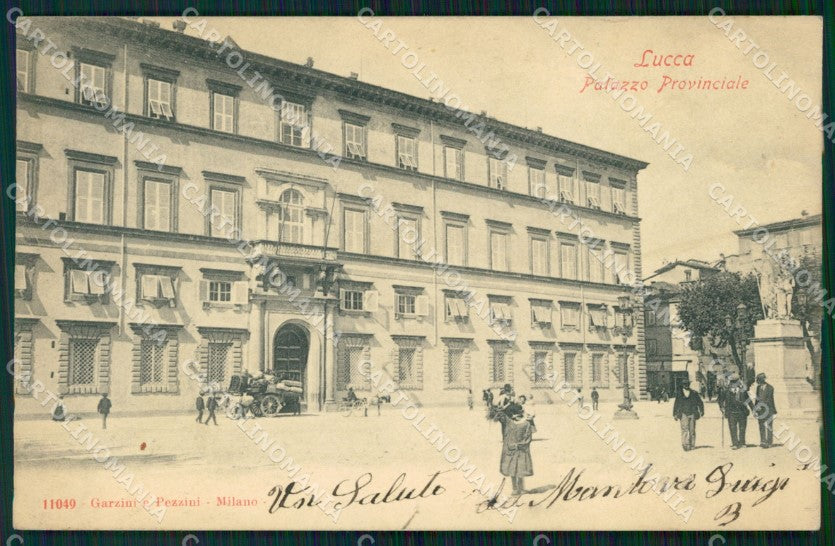 Lucca Città Palazzo Provinciale cartolina WX1119 – fronte