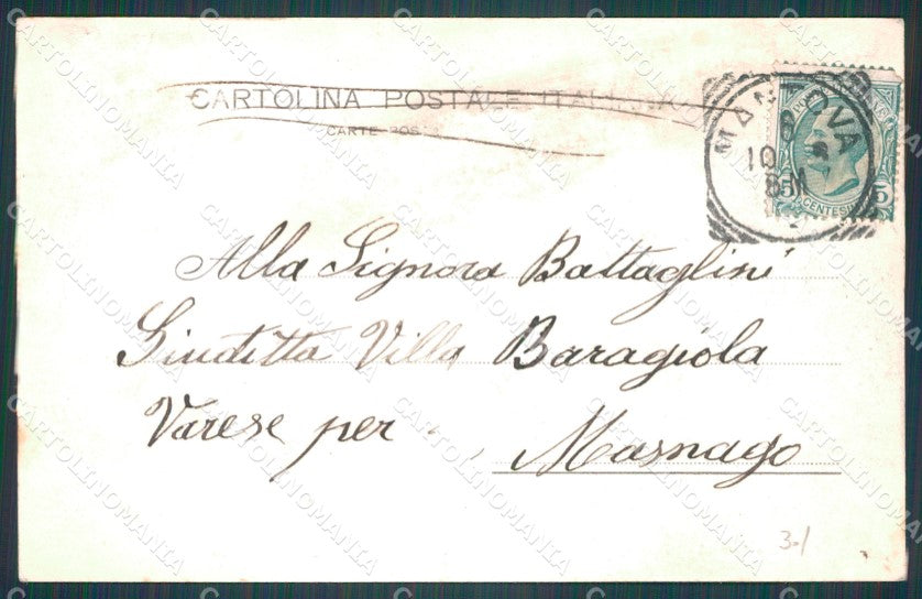 Lucca Città Palazzo Provinciale cartolina WX1119 – retro