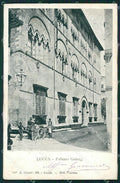 Lucca Città Palazzo Guinigi PIEGHINA cartolina WX1124 – fronte
