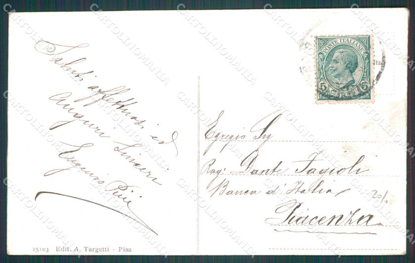Pisa Città Saluti da RIFILATA cartolina WX1132 – retro