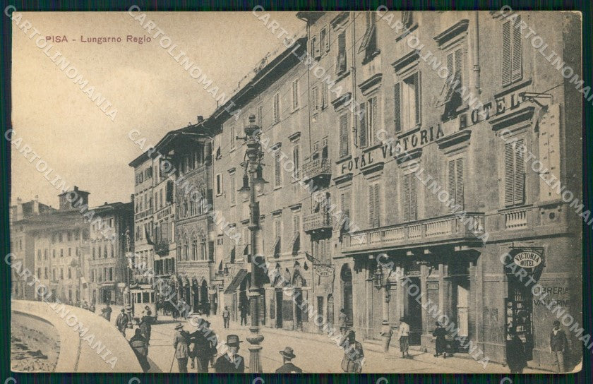 Pisa Città Lungarno Regio cartolina WX1138 – fronte