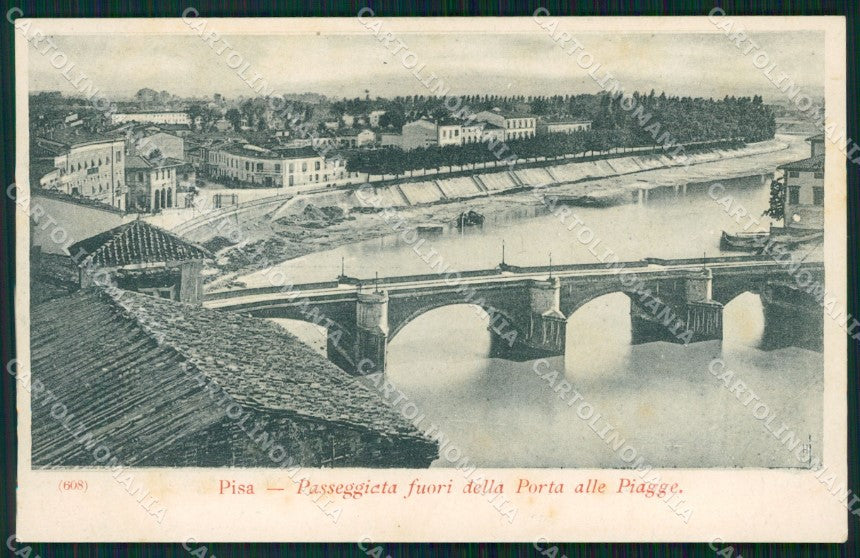 Pisa Città Porta alle Piagge cartolina WX1147 – fronte