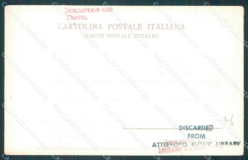 Pisa Città Hotel Nettuno PIEGATA cartolina WX1154 – retro