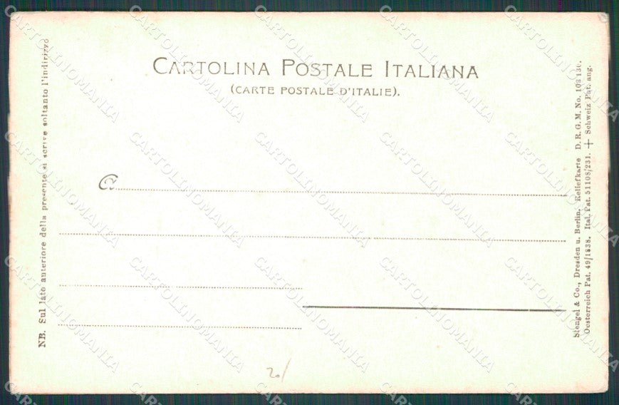 Pisa Città Piazza Duomo Rilievo SCOLLATA cartolina WX1165 – retro
