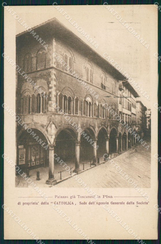 Pisa Città Palazzo Toscanelli cartolina WX1174 – fronte