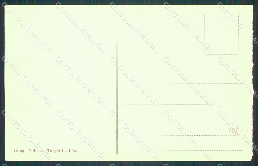 Pisa Città Lungarno Regio Tram cartolina WX1179 – retro