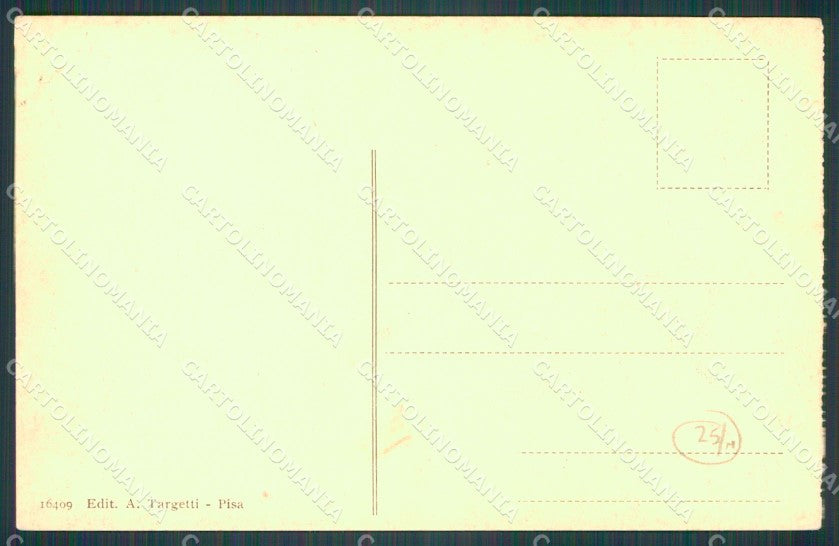 Pisa Città Lungarno Regio Tram cartolina WX1185 – retro