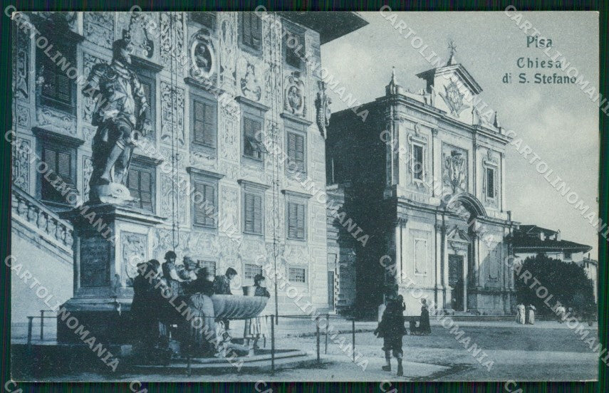 Pisa Città Chiesa Santo Stefano cartolina WX1190 – fronte
