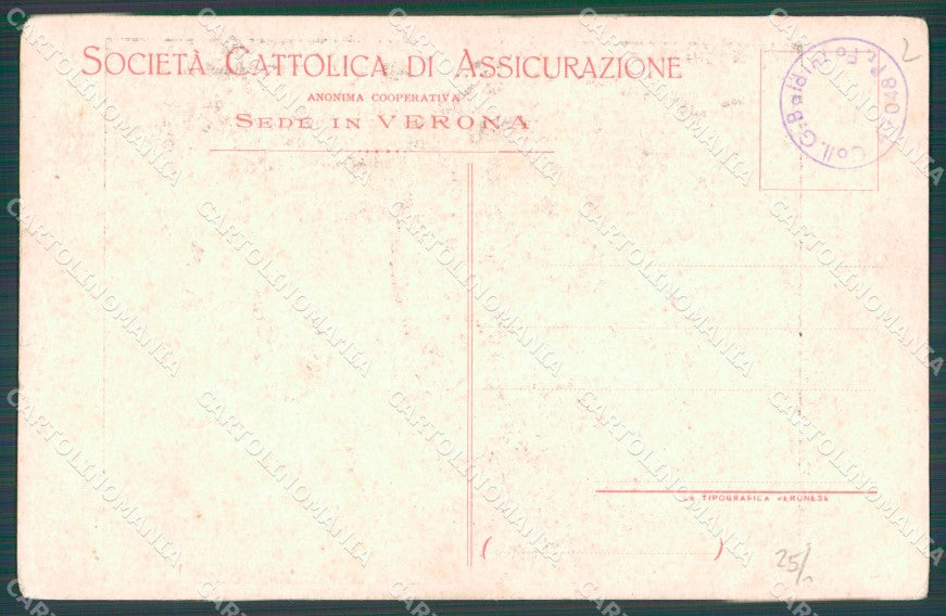 Pisa Città Palazzo Toscanelli PIEGA STRAPPINO cartolina WX1202 – retro