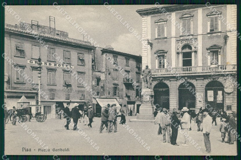 Pisa Città Piazza Garibaldi cartolina WX1211 – fronte