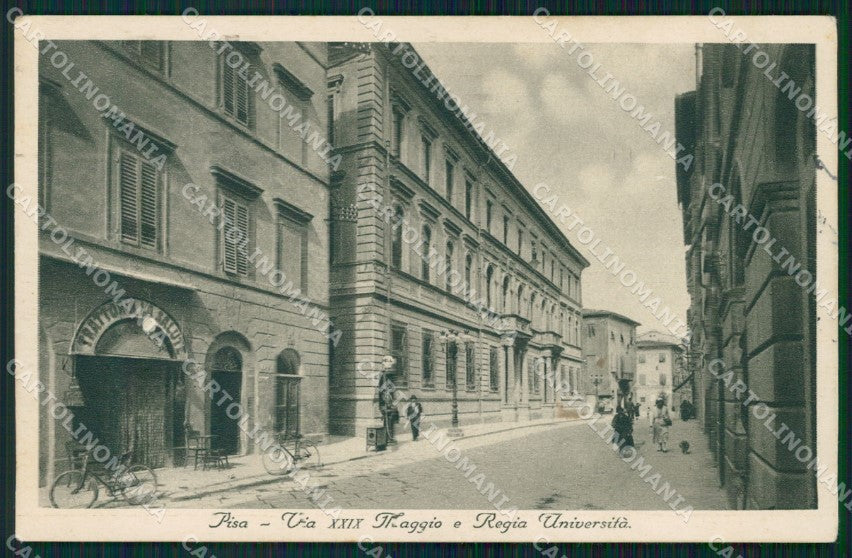 Pisa Città Università cartolina WX1215 – fronte