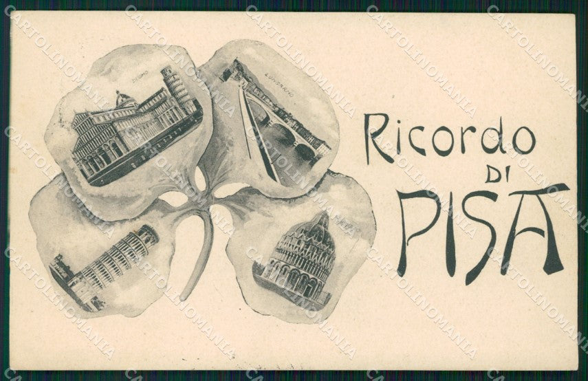 Pisa Città Saluti da cartolina WX1220 – fronte