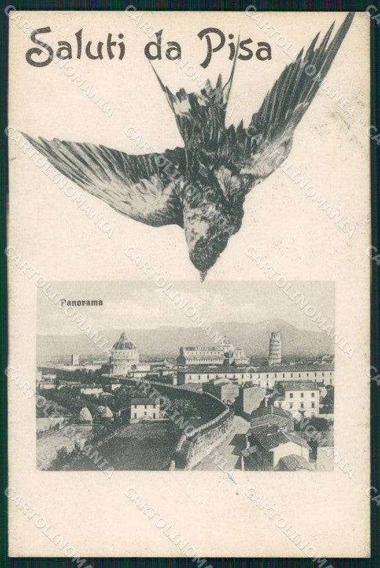 Pisa Città Saluti da cartolina WX1233 – fronte