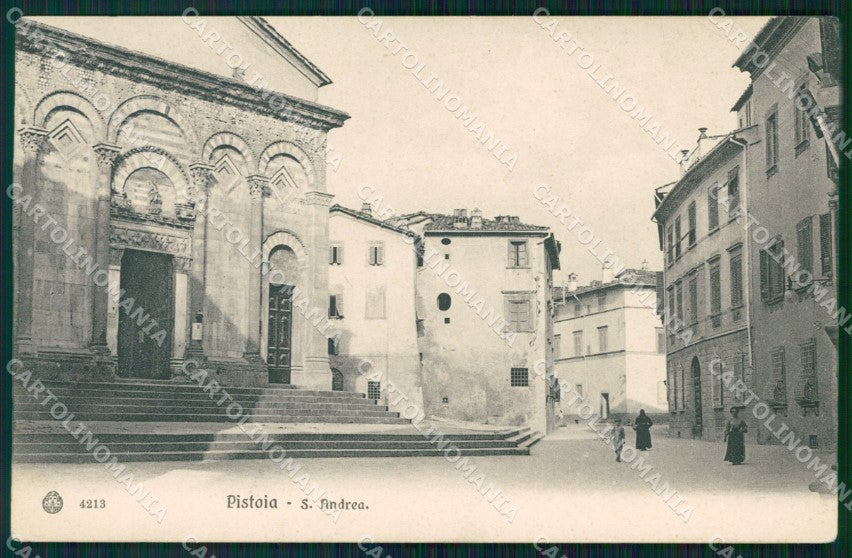 Pistoia Città Chiesa Sant'Andrea cartolina WX1259 – fronte
