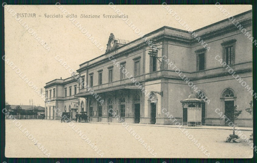 Pistoia Città Stazione cartolina WX1260 – fronte