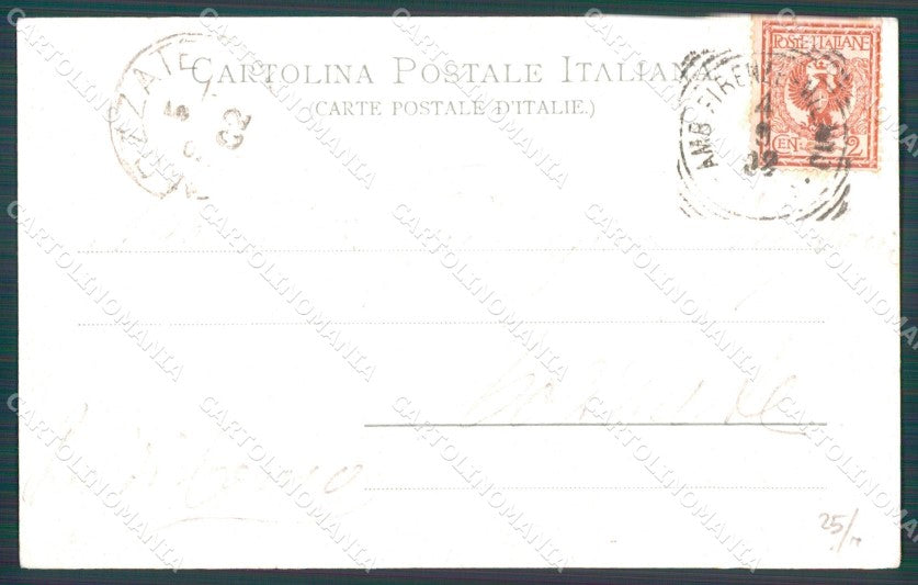 Pistoia Città Corso Umberto cartolina WX1262 – retro