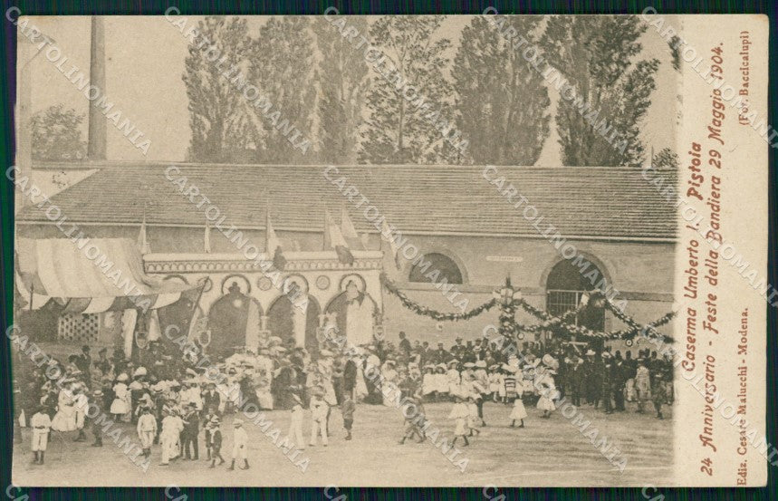 Pistoia Città Caserma Militari cartolina WX1267 – fronte