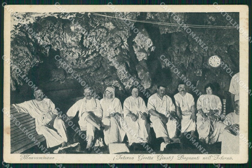 Pistoia Monsummano Terme Grotta Giusti cartolina WX1269 – fronte