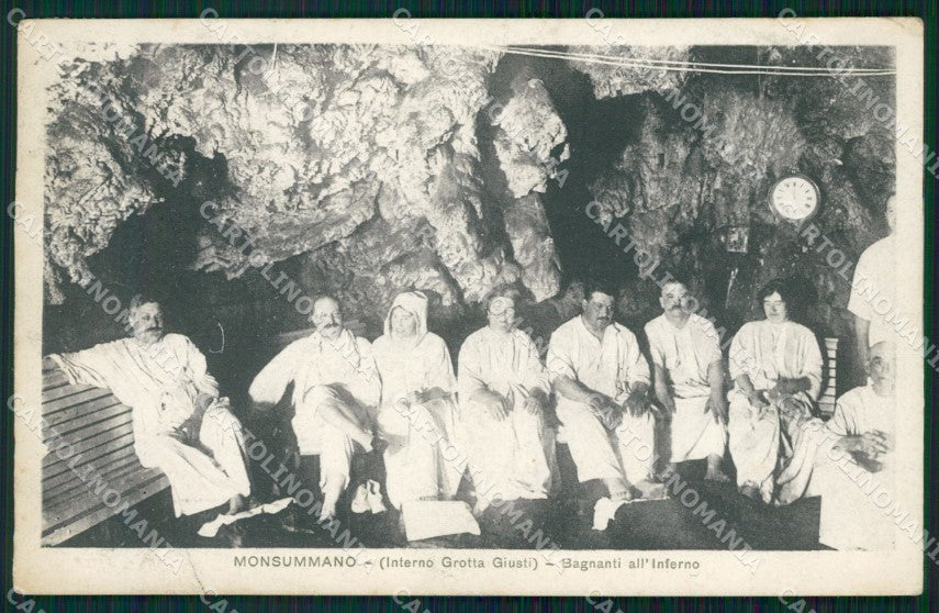 Pistoia Monsummano Terme Grotta Giusti cartolina WX1270 – fronte