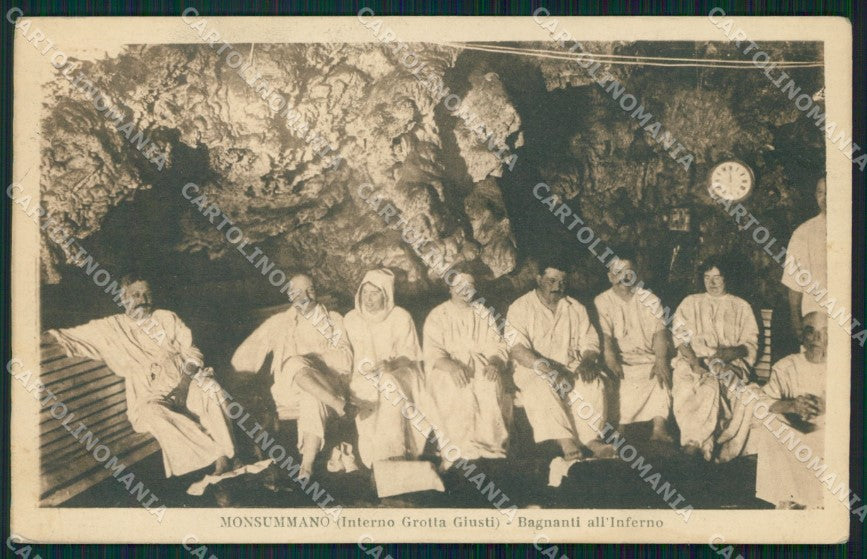 Pistoia Monsummano Terme Grotta Giusti cartolina WX1271 – fronte