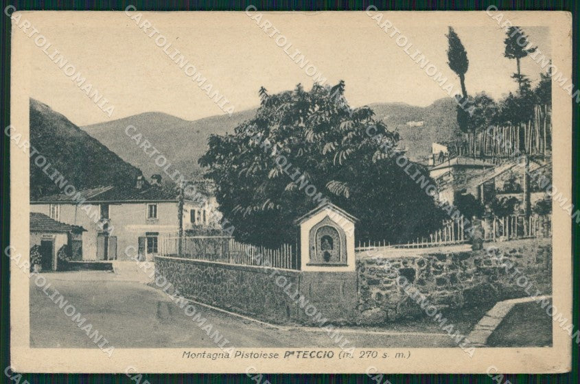 Pistoia Piteccio cartolina WX1272 – fronte