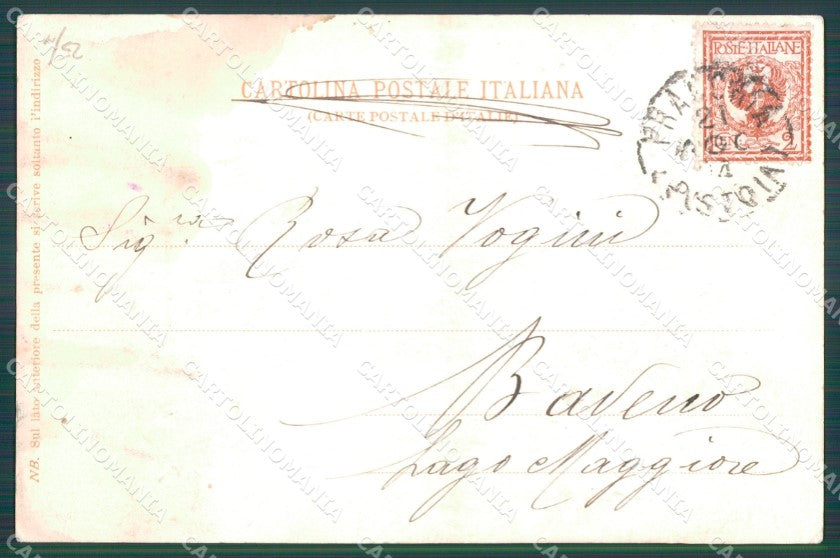 Pistoia Pracchia TRACCE UMIDO cartolina WX1276 – retro