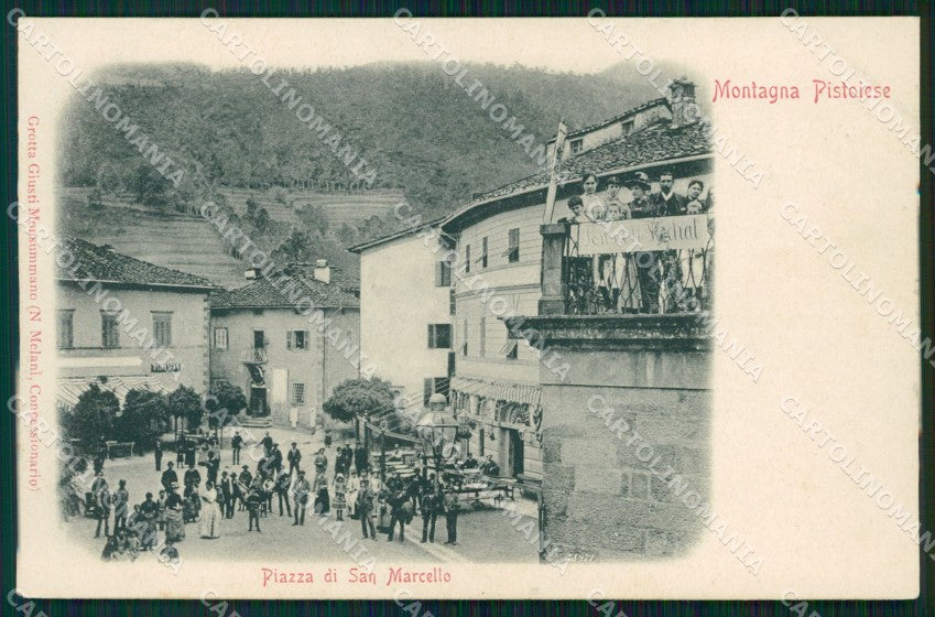 Pistoia San Marcello Pistoiese cartolina WX1279 – fronte