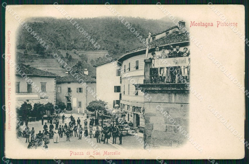 Pistoia San Marcello Pistoiese PIEGHINA cartolina WX1280 – fronte
