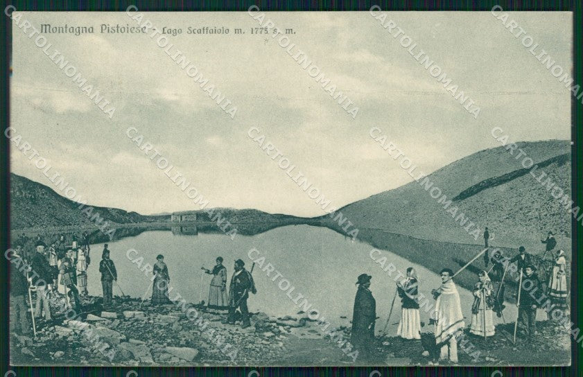 Pistoia San Marcello Pistoiese Lago Scaffaiolo cartolina WX1282 – fronte
