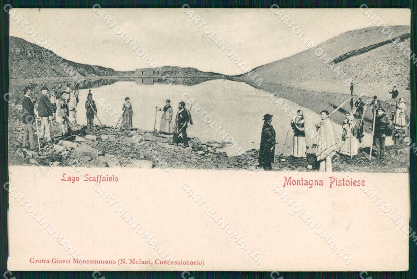 Pistoia San Marcello Pistoiese Lago Scaffaiolo cartolina WX1284 – fronte