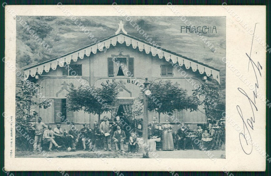 Pistoia Pracchia cartolina WX1296 – fronte